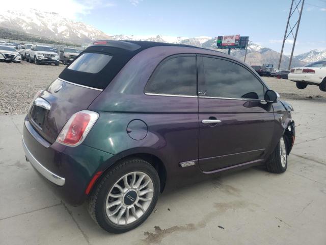 3C3CFFER7DT531439 - 2013 FIAT 500 LOUNGE TWO TONE photo 3