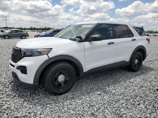 1FM5K8AW6LGC13642 - 2020 FORD EXPLORER POLICE INTERCEPTOR 白色 照片 1