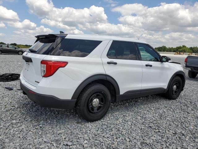 1FM5K8AW6LGC13642 - 2020 FORD EXPLORER POLICE INTERCEPTOR 白色 照片 3