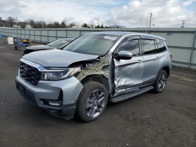 5FNYF8H57PB001772 - 2023 HONDA PASSPORT EXL SILVER photo 1