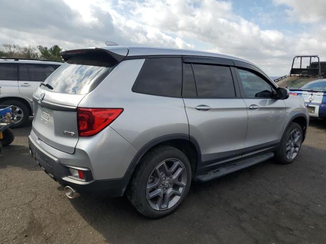 5FNYF8H57PB001772 - 2023 HONDA PASSPORT EXL SILVER photo 3