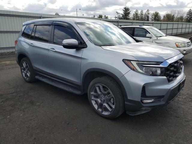 5FNYF8H57PB001772 - 2023 HONDA PASSPORT EXL SILVER photo 4