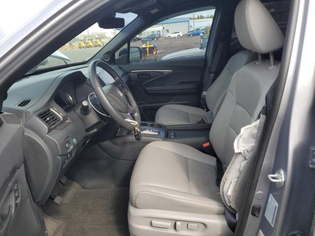 5FNYF8H57PB001772 - 2023 HONDA PASSPORT EXL SILVER photo 7