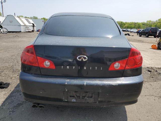 JNKCV51F95M306918 - 2005 INFINITI G35 COUPE BLACK photo 6