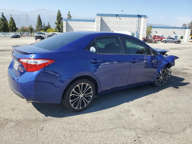 5YFBURHE9GP388461 - 2016 TOYOTA COROLLA L BLUE photo 3