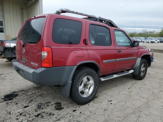 5N1MD28Y62C507591 - 2002 NISSAN XTERRA SE RED photo 3