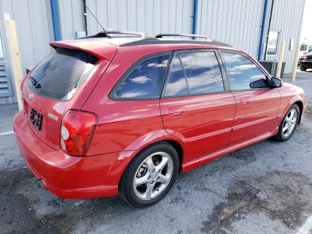 JM1BJ245221482894 - 2002 MAZDA PROTEGE PR5 红色 照片 3