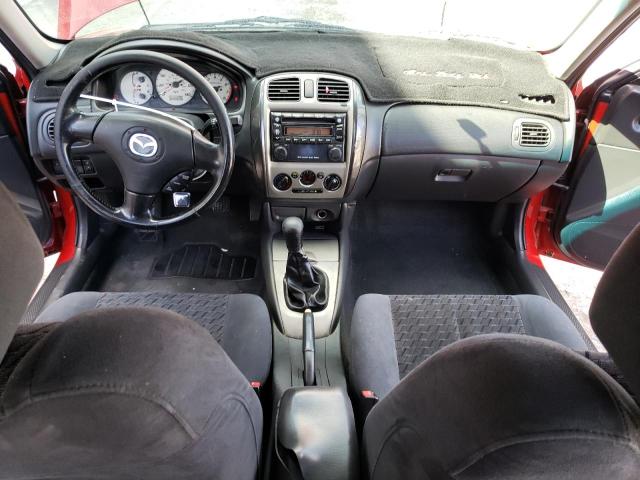 JM1BJ245221482894 - 2002 MAZDA PROTEGE PR5 红色 照片 8