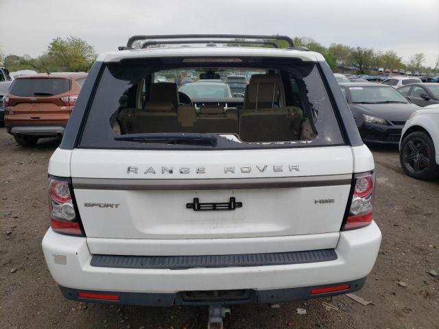 SALSF2D43DA785283 - 2013 LAND ROVER RANGE ROVE HSE WHITE photo 6