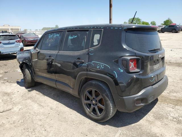 ZACCJAAT2GPE05063 - 2016 JEEP RENEGADE SPORT BLACK photo 2