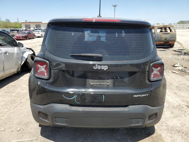 ZACCJAAT2GPE05063 - 2016 JEEP RENEGADE SPORT BLACK photo 6