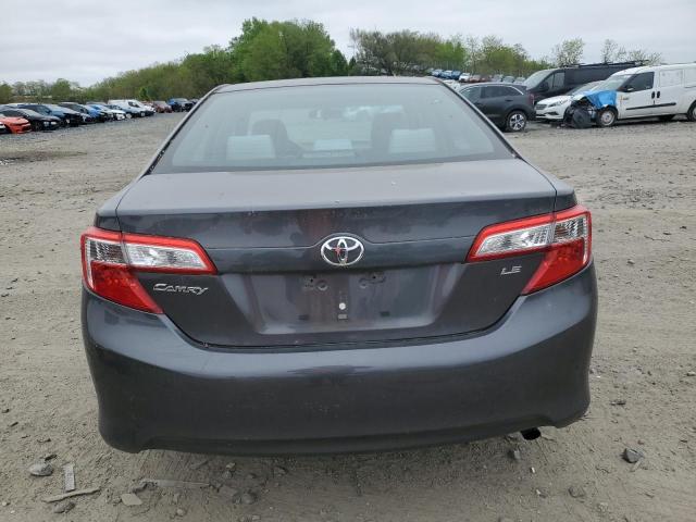 4T4BF1FK1DR291193 - 2013 TOYOTA CAMRY L GRAY photo 6