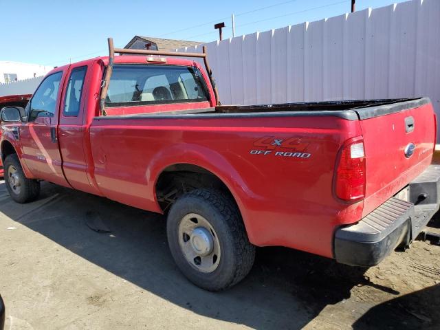 1FTSX21R08EB33319 - 2008 FORD F250 SUPER DUTY RED photo 2