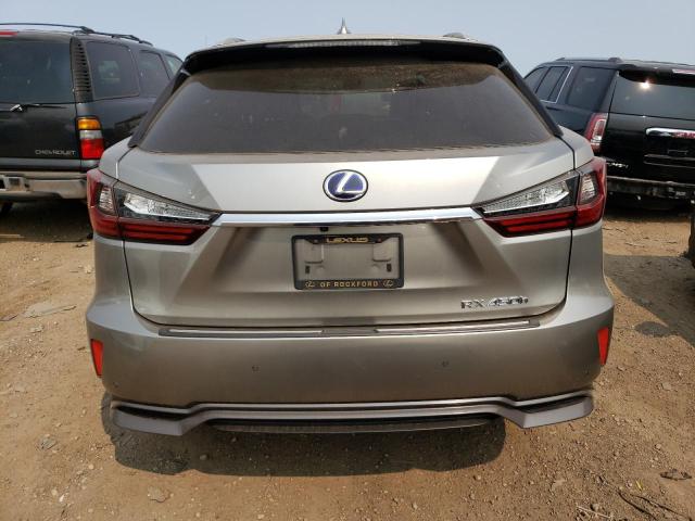 2T2BGMCA9JC020847 - 2018 LEXUS RX 450H BASE BEIGE photo 6