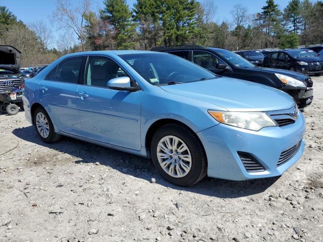 4T4BF1FK1CR167942 - 2012 TOYOTA CAMRY BASE BLUE photo 4
