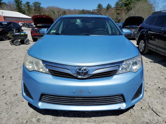 4T4BF1FK1CR167942 - 2012 TOYOTA CAMRY BASE BLUE photo 5