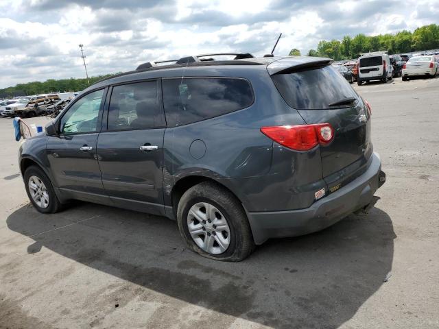 1GNLREED9AJ244695 - 2010 CHEVROLET TRAVERSE LS CHARCOAL photo 2