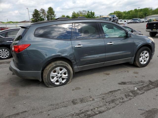 1GNLREED9AJ244695 - 2010 CHEVROLET TRAVERSE LS CHARCOAL photo 3