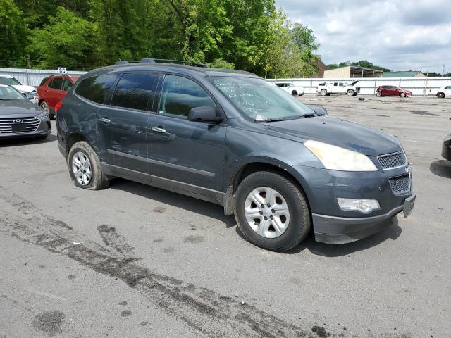 1GNLREED9AJ244695 - 2010 CHEVROLET TRAVERSE LS CHARCOAL photo 4