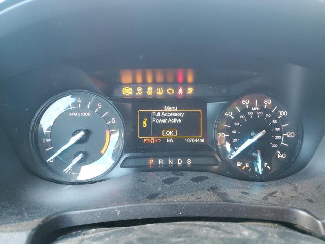 1FM5K8D87JGB16802 - 2018 FORD EXPLORER XLT შავი ფოტო 9