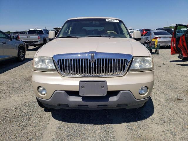 5LMEU88H85ZJ02953 - 2005 LINCOLN AVIATOR კრემისფერი ფოტო 5