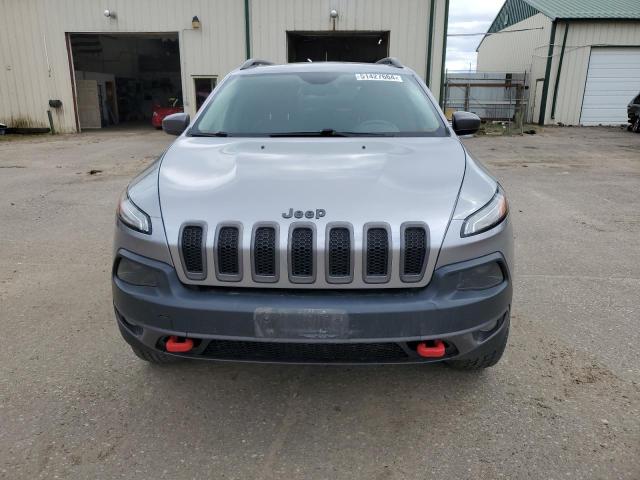 1C4PJMBS0FW582270 - 2015 JEEP CHEROKEE TRAILHAWK ვერცხლისფერი ფოტო 5