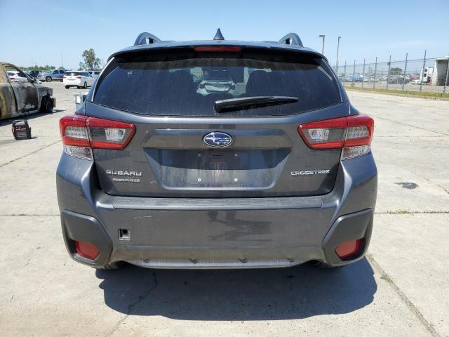 JF2GTAEC1M8249169 - 2021 SUBARU CROSSTREK PREMIUM GRAY photo 6