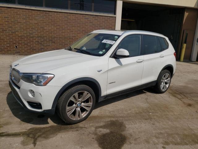 5UXWX7C51F0K34841 - 2015 BMW X3 XDRIVE35I WHITE photo 1