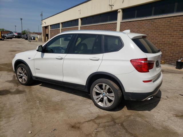 5UXWX7C51F0K34841 - 2015 BMW X3 XDRIVE35I WHITE photo 2