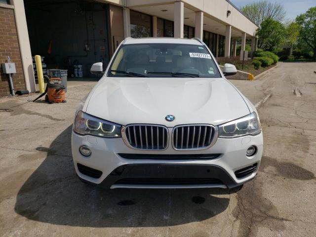 5UXWX7C51F0K34841 - 2015 BMW X3 XDRIVE35I WHITE photo 5