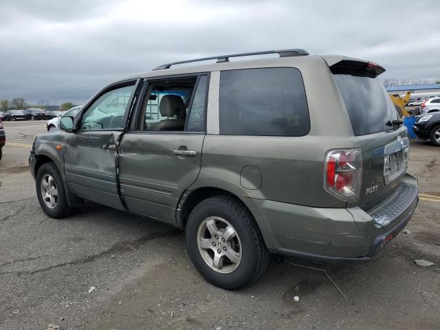 2HKYF18677H505871 - 2007 HONDA PILOT EXL GRAY photo 2