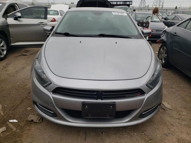 1C3CDFBB7FD390166 - 2015 DODGE DART SXT SILVER photo 5