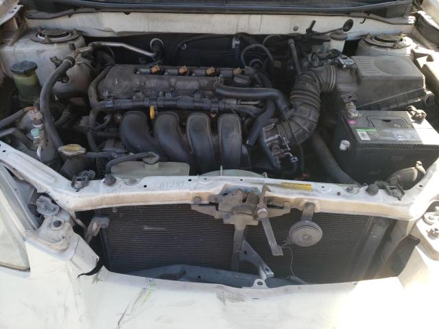 2T1KR32E36C564393 - 2006 TOYOTA COROLLA MA XR WHITE photo 11