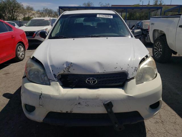 2T1KR32E36C564393 - 2006 TOYOTA COROLLA MA XR WHITE photo 5