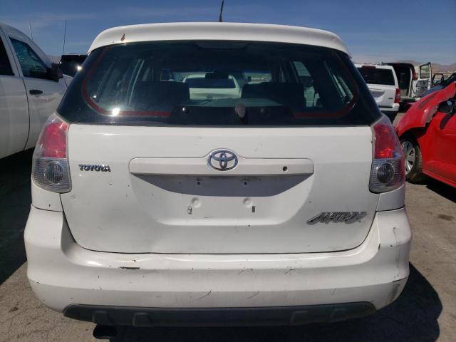 2T1KR32E36C564393 - 2006 TOYOTA COROLLA MA XR WHITE photo 6