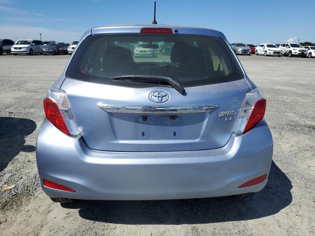 JTDKTUD34DD543359 - 2013 TOYOTA YARIS BLUE photo 6