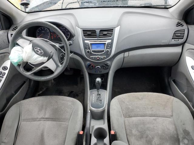 KMHCT4AE1DU555930 - 2013 HYUNDAI ACCENT GLS GRAY photo 8