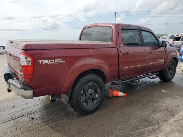 5TBDT44156S545273 - 2006 TOYOTA TUNDRA DOUBLE CAB SR5 RED photo 3