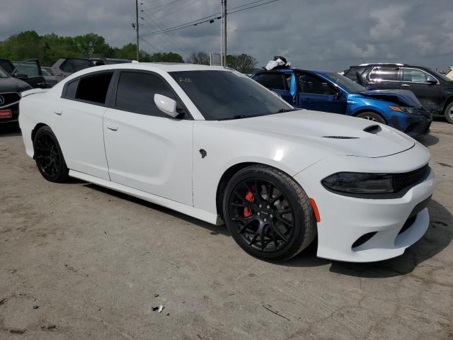 2C3CDXL96FH501049 - 2015 DODGE CHARGER SRT HELLCAT WHITE photo 4