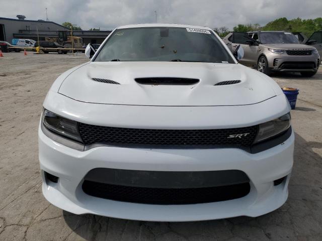 2C3CDXL96FH501049 - 2015 DODGE CHARGER SRT HELLCAT WHITE photo 5