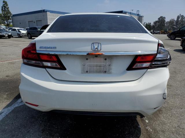 19XFB2F83EE201628 - 2014 HONDA CIVIC EX WHITE photo 6