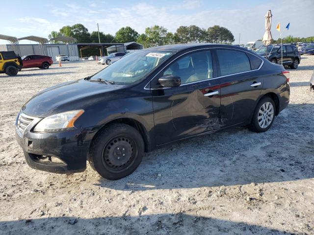 1N4AB7AP7EN853532 - 2014 NISSAN SENTRA S BLACK photo 1