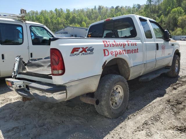 1FTSX31P14EB27205 - 2004 FORD F350 SRW SUPER DUTY WHITE photo 4