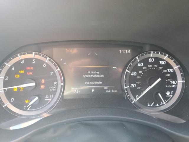 5TDGZRBH1MS080603 - 2021 TOYOTA HIGHLANDER XLE GRAY photo 9