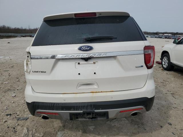 1FM5K8F89GGA79970 - 2016 FORD EXPLORER LIMITED თეთრი ფოტო 6