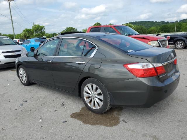 1HGCR2F81EA218723 - 2014 HONDA ACCORD EXL GRAY photo 2