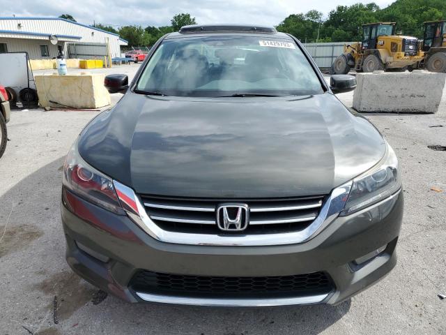 1HGCR2F81EA218723 - 2014 HONDA ACCORD EXL GRAY photo 5