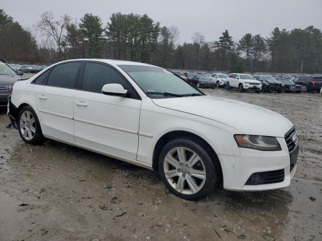 WAUBFAFL1AN048221 - 2010 AUDI A4 PREMIUM WHITE photo 4