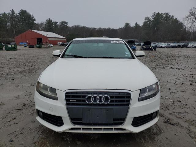 WAUBFAFL1AN048221 - 2010 AUDI A4 PREMIUM WHITE photo 5