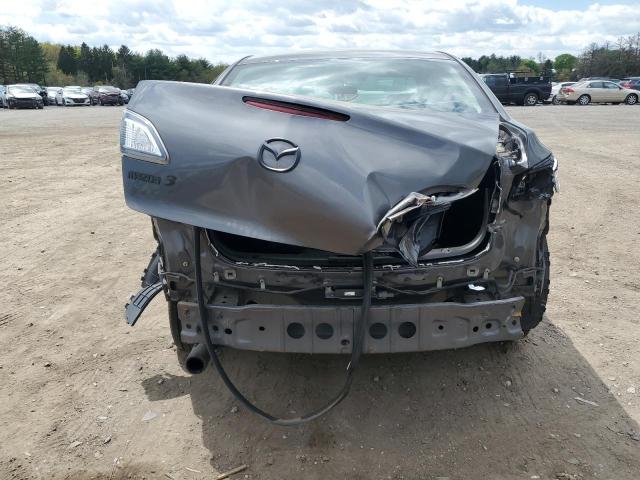 JM1BL1WP1D1822235 - 2013 MAZDA 3 I GRAY photo 6